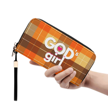 Load image into Gallery viewer, GODs girl Leather Zipper Wristlet Wallet
