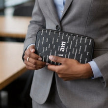 Load image into Gallery viewer, i am Leather Zipper Wristlet Wallet
