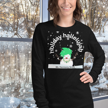 Load image into Gallery viewer, Neapolitan Christmas Choir Ms. Harmony Snow! Long Sleeve Tee! Long Sleeve Tee
