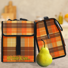 Load image into Gallery viewer, GODs Girl - Oh taste and see!  Flip-top Lunch Bag
