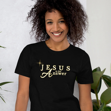 Load image into Gallery viewer, JESUS is the Answer t-shirt
