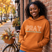 Load image into Gallery viewer, PRAY earnestly fervently effectively   Hoodie

