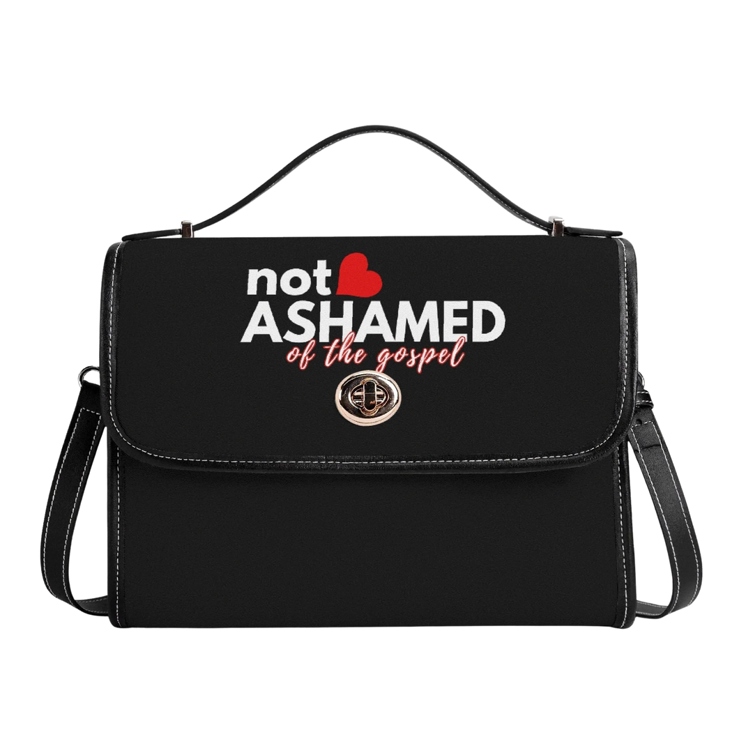 Not Ashamed Top-Grain Satchel Bag