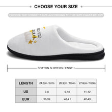 Load image into Gallery viewer, Peace &amp; Sleep Cotton slippers
