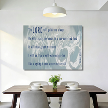 Load image into Gallery viewer, Isaiah 58:11 Canvas Prints Framed Wall Arts -(3:4 size)
