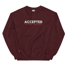 Load image into Gallery viewer, Accepted in the Beloved Embroidered Sweatshirt
