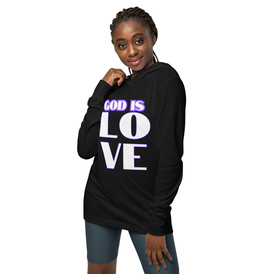 GOD IS LOVE long-sleeve tee
