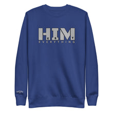 Load image into Gallery viewer, H.I.M. Embroidered Premium Sweatshirt
