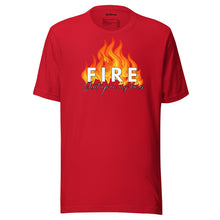 Load image into Gallery viewer, FIRE shut up in my bones t-shirt
