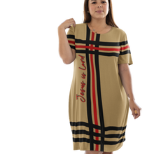 Load image into Gallery viewer, Jesus is Lord Tee-shirt dress
