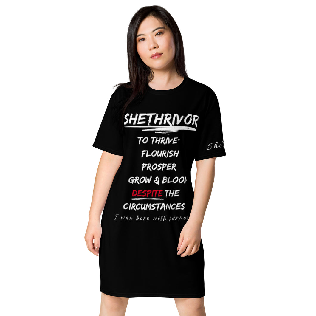 SHETHRIVOR Tee-shirt dress