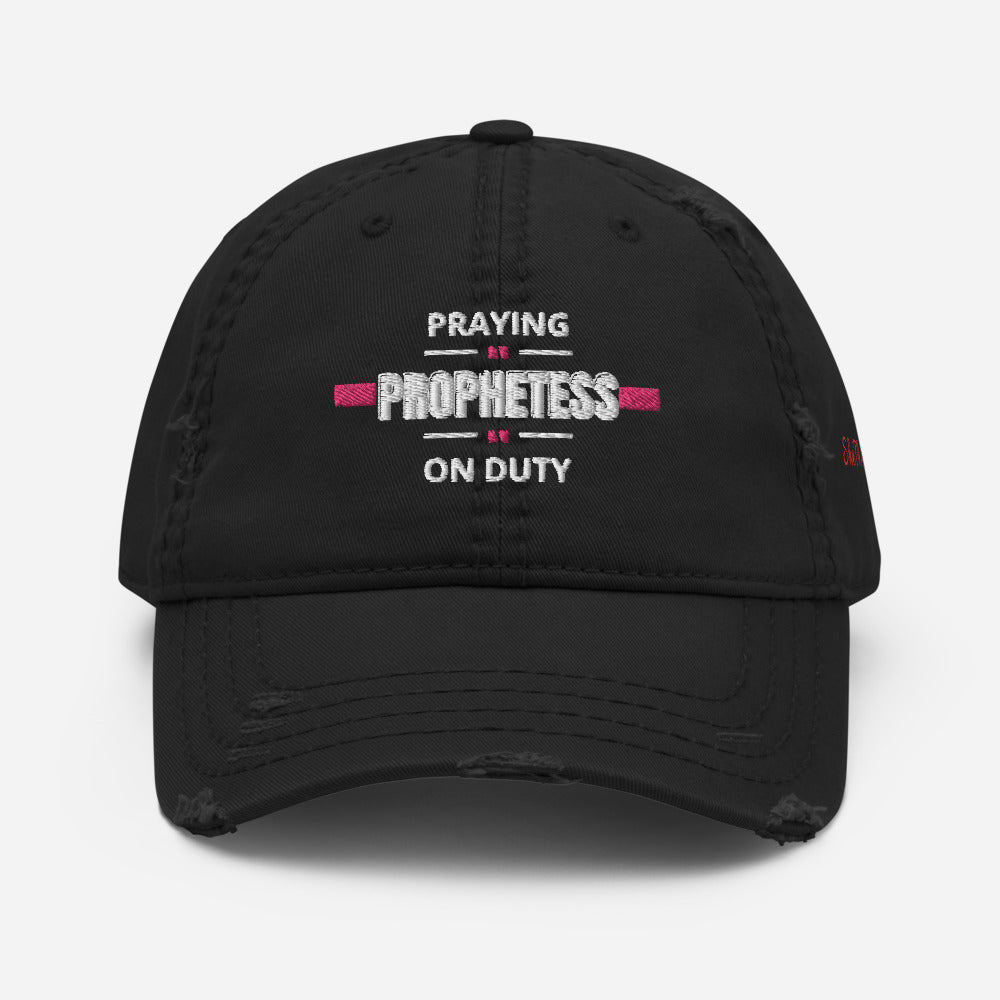 Praying Prophetess on Duty Hat