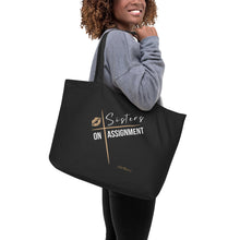 Load image into Gallery viewer, Sisters on Assignment tote bag

