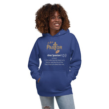 Load image into Gallery viewer, She Pastor Definition Hoodie
