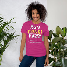 Load image into Gallery viewer, RUN YOUR RACE T-shirt
